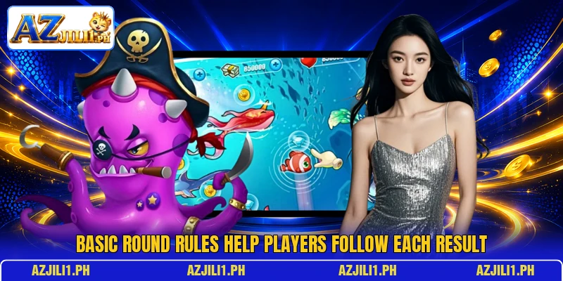 Basic round rules help players follow each result