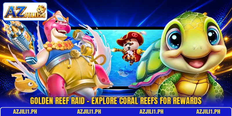 Golden Reef Raid – Explore Coral Reefs For Rewards
