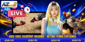 Onse Odds Cockfight Meaning – Betting Terms Explained