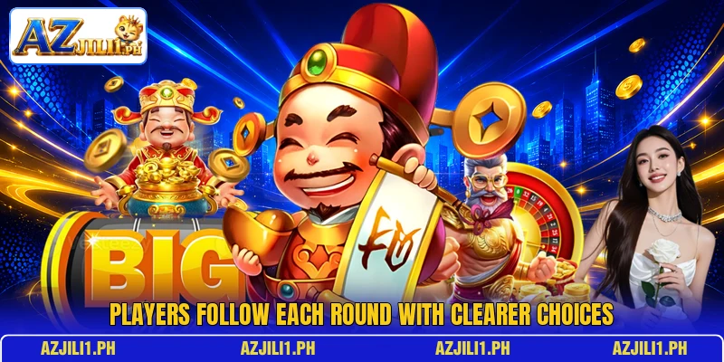 Players follow each round with clearer choices