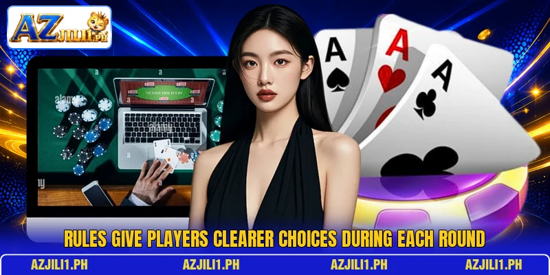 Rules give players clearer choices during each round