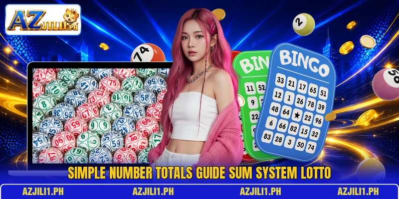 Simple number totals guide Sum System Lotto
