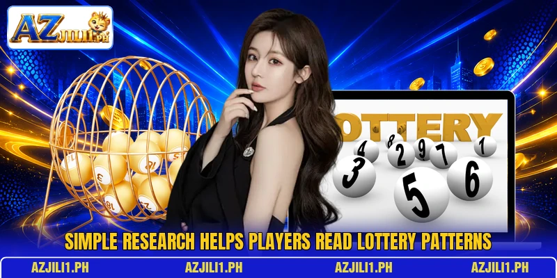 Simple research helps players read lottery patterns